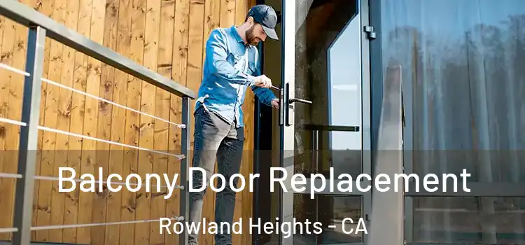  Balcony Door Replacement Rowland Heights - CA