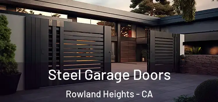 Steel Garage Doors Rowland Heights - CA