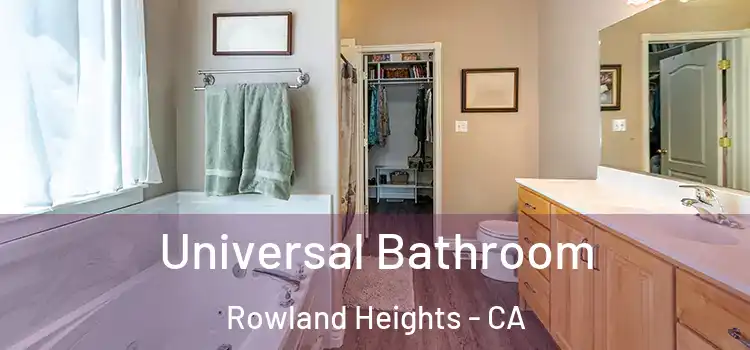 Universal Bathroom Rowland Heights - CA